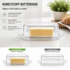 2 x Butterdose Butterglocke Butterschale Butterbehälter Produktbild-Vorschau 3
