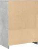 vidaXL Kúpeľňová skrinka Concrete Grey 60x33x80 cm Drevo Náhľad obrázku produktu 6