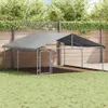 vidaXL Venkovní bouda pro psy se střechou 300x300x150 cm Náhled obrázku produktu 2