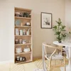 KOMTO Bücherregal 60 cm breit, Sonoma, Bücherregal mit 6 Produktbild-Vorschau 2