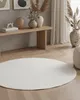 Tapiso Teppich HYGGE Modern Rund Weiß Wohnzimmer Produktbild-Vorschau 8