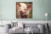MuchoWow® Poster Schwein - Porträt - Tier 75x75 cm - Wand Produktbild-Vorschau 5