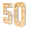 50 svítících čísel, dekorace na oslavu 50. narozenin, Náhled obrázku produktu 4