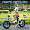 EVERCROSS TECH EK6 Faltbares Elektrofahrräder, 20" x 4,0 Produktbild-Vorschau 3