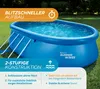 Summer Waves Quick Up Pool piscine gonflable ovale Voir les images du produit 4