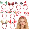 Conjunto de diademas navideños, 9 unidades. Diademas con Vista previa de la imagen del producto 1