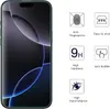 A product image showing a smartphone screen protector with feature icons and text. Voir les images du produit