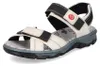 Sandali da donna Rieker modello Kaduna, color beige, ideali Anteprima dell’immagine prodotto 28