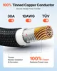 Rallonge de câble solaire VEVOR 30,5 m, 10 AWG, câble de Voir les images du produit 2