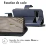 imoshion Bibliothèque Luxe pour le Google Pixel 7a - Bleu Voir les images du produit 5