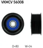 SKF VKMCV 56008 Umlenkrolle Keilrippenriemen für SCANIA 4 - Produktbild-Vorschau 1