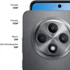 Close-up of a smartphone's rear camera module with labels indicating camera specifications. Náhled obrázku produktu
