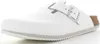 Birkenstock Boston SL Pantolette weiß schmale Weite Gr. 47 Produktbild-Vorschau 26
