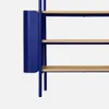 sweeek - Bücherregal mit gewölbtem Metall und Holzdekor, 6 Produktbild-Vorschau 5
