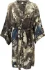 Kurzer Kimono im Japan Style, Kimono Mantel, Kimonokleid - Produktbild-Vorschau 4