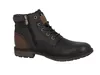 Sznurowane buty męskie Tom Tailor w kolorze czarnym Podgląd zdjęcia produktu 25