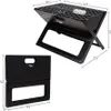 Aktive Rechteckiger Tragbarer Klappgrill Silber 45 x 30 cm Produktbild-Vorschau 6