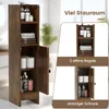 GOPLUS Badezimmerschrank schmal, Badschrank mit 3-stufig Produktbild-Vorschau 3