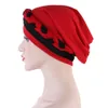 Mode Frauen Geflecht Elastisches Kopftuch Turban Hut Krebs Produktbild-Vorschau 6