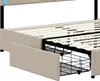 Čalúnená posteľ CDGlobal 160x200 cm s LED diódou, výškovo Náhľad obrázku produktu 6