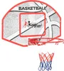 vidaXL 5-tlg. Basketball-Set zur Wandmontage 66x44,5 cm Produktbild-Vorschau 1