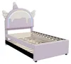 Letto per bambini 90 x 200 cm con testiera a forma di Anteprima dell’immagine prodotto 14