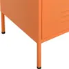vidaXL Úložná skříň oranžová 80x35x101,5 cm ocel Náhled obrázku produktu 5