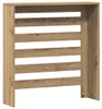 vidaXL Obloženie radiátora Artisan dub 78x20x82 cm materiál Náhľad obrázku produktu 4