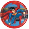 DC Superman Geburtstagsdeko, 52-teilig, Pappteller, Becher Produktbild-Vorschau 2