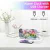 Digitaler Wecker mit dynamischem RGB-Licht, dimmbare Produktbild-Vorschau 10