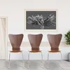 CLP Besucherstuhl Calisto stapelbar walnuss Produktbild-Vorschau 3