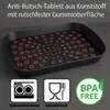 6 x Serviertablett Frühstückstablett Gastro Rutschfest Produktbild-Vorschau 2