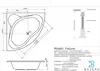 Basera BASIC Indoor Eck-Whirlpool Badewanne Futuna 140 x Produktbild-Vorschau 9