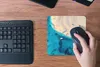 MuchoWow® Mauspad Mousepad Strand - Boot - Farben 20x20 cm Produktbild-Vorschau 4