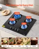 VEVOR, plaque de cuisson encastrable de 60 cm, en verre Voir les images du produit 3