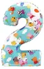 Grabo Folienballon Nummer 2, Peppa Pig, 66 cm Grabo Produktbild-Vorschau 1