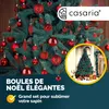 Lot de 103 boules de Noël rouge Décorations pour sapin en Voir les images du produit 2