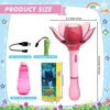 Juksun Seifenblasen Lotusblume pink 10x33cm 120ml Produktbild-Vorschau 14