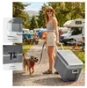 tectake®️ Elektrische Kühl- und Wärmebox 35l mit Rollen und Produktbild-Vorschau 6