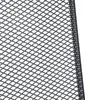 A close-up view of a grey metal mesh grid. Produktbild-Vorschau