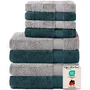 Komfortec 8er Handtuch Set aus 100% Baumwolle, 4 Badetücher Produktbild-Vorschau 1