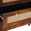 vidaXL Kredens brązowy 60 x 33 x 75 cm Lite drewno mango Podgląd zdjęcia produktu 6