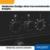 Exquisit EHE285-HBZ-020, Keramik, 4 Zone(n), Glaskeramik, Produktbild-Vorschau 8