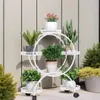 unho Blumenständer Metall, Blumentopfständer mit 6 Ablagen, Produktbild-Vorschau 1