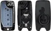 Custodia chiave auto Techstar tipo Flip con 4 pulsanti, Anteprima dell’immagine prodotto 4