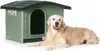 Bama Pet Cuccia Hondenhok 110x94x77 cm Groen Voir les images du produit 1