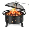 Feuerschale mit Grillrost und Schürhaken, Feuerschalen für Produktbild-Vorschau 1