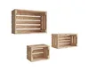 Lermowood Set aus 3 Holzkisten Nr. 9 Natur, Naturholz, Produktbild-Vorschau 2