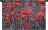 MuchoWow® Wandteppich Wandbehang Rote Mohnblumen in einem Produktbild-Vorschau 1