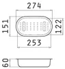 PYRAMIS 100055001 Restebeckeneinsatz aus Edelstahl für Produktbild-Vorschau 4